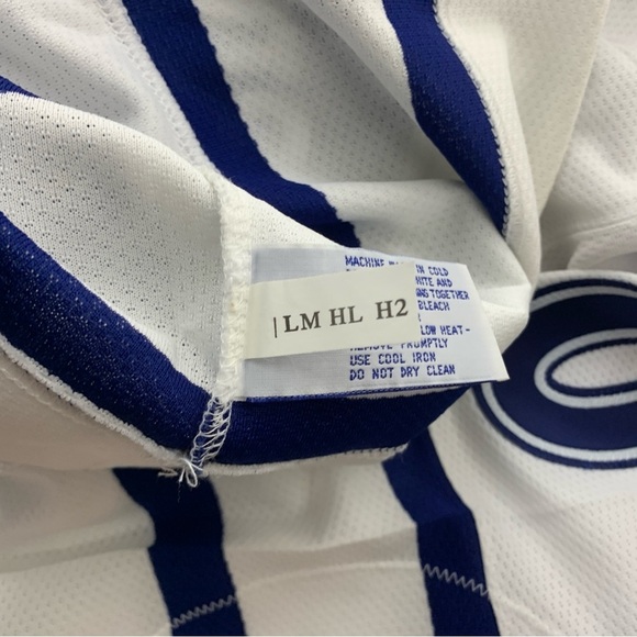 NHL Starter Jersey Vintage Size Medium Toronto Maple Leafs Mike Johnson 20 White - Picture 11 of 12